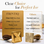 FRINTIQ Premium Ice Stamp for Cocktails